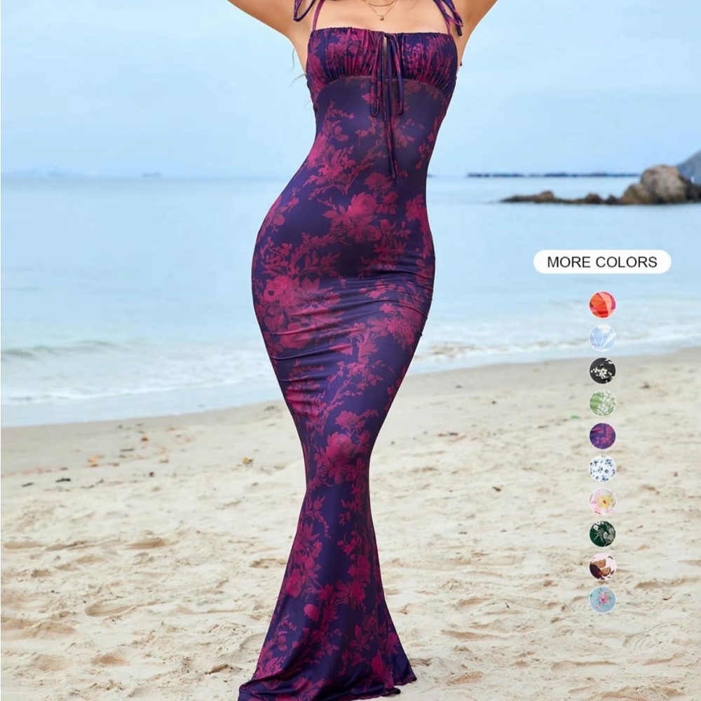 Small maxi dress floral